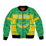 Custom Mauritania Beach Soccer 2025 Bomber Jacket Allez Al-Murabitun