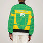 Custom Mauritania Beach Soccer 2025 Bomber Jacket Allez Al-Murabitun