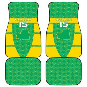 Custom Mauritania Beach Soccer 2025 Car Mats Allez Al-Murabitun