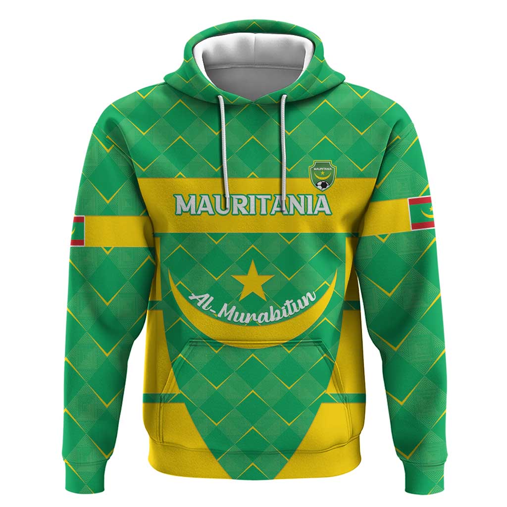 Custom Mauritania Beach Soccer 2025 Hoodie Allez Al-Murabitun