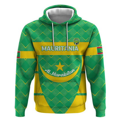 Custom Mauritania Beach Soccer 2025 Hoodie Allez Al-Murabitun