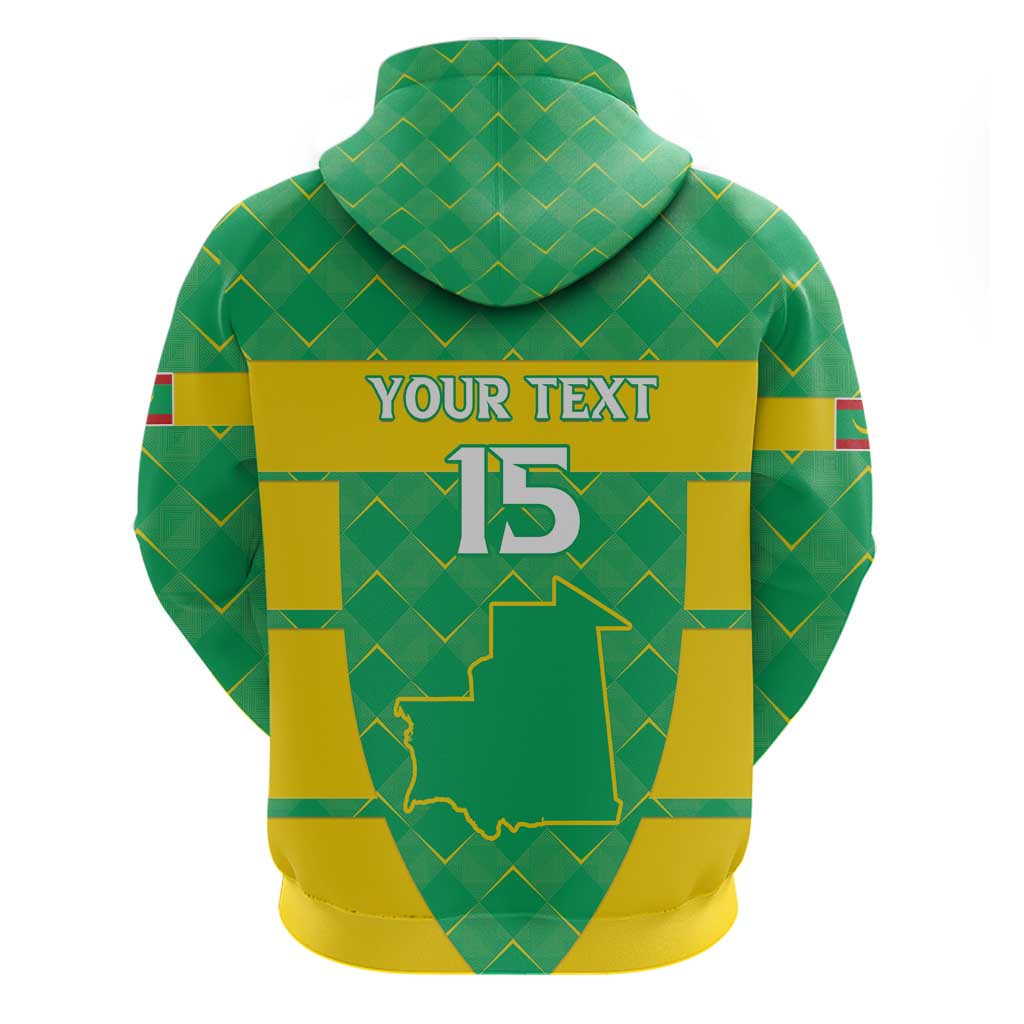 Custom Mauritania Beach Soccer 2025 Hoodie Allez Al-Murabitun