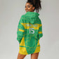 Custom Mauritania Beach Soccer 2025 Hoodie Dress Allez Al-Murabitun