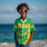 Custom Mauritania Beach Soccer 2025 Kid Hawaiian Shirt Allez Al-Murabitun