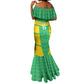 Custom Mauritania Beach Soccer 2025 Mermaid Dress Allez Al-Murabitun