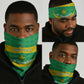 Custom Mauritania Beach Soccer 2025 Neck Gaiter Allez Al-Murabitun LT15