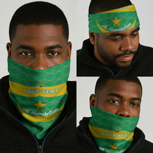 Custom Mauritania Beach Soccer 2025 Neck Gaiter Allez Al-Murabitun LT15