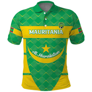 Custom Mauritania Beach Soccer 2025 Polo Shirt Allez Al-Murabitun