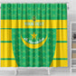 Custom Mauritania Beach Soccer 2025 Shower Curtain Allez Al-Murabitun