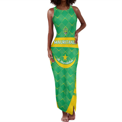 Custom Mauritania Beach Soccer 2025 Tank Maxi Dress Allez Al-Murabitun