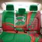 Burkina Faso Independence Day Back Car Seat Cover Coat Of Arms African Pattern