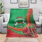 Burkina Faso Independence Day Blanket Coat Of Arms African Pattern