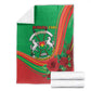 Burkina Faso Independence Day Blanket Coat Of Arms African Pattern