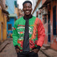 Personalised Burkina Faso Independence Day Bomber Jacket Coat Of Arms African Pattern