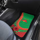 Burkina Faso Independence Day Car Mats Coat Of Arms African Pattern
