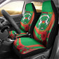 Burkina Faso Independence Day Car Seat Cover Coat Of Arms African Pattern