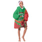Personalised Burkina Faso Independence Day Kid Wearable Blanket Hoodie Coat Of Arms African Pattern