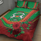 Burkina Faso Independence Day Quilt Bed Set Coat Of Arms African Pattern