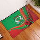 Burkina Faso Independence Day Rubber Doormat Coat Of Arms African Pattern
