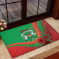 Burkina Faso Independence Day Rubber Doormat Coat Of Arms African Pattern