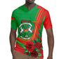 Personalised Burkina Faso Independence Day Rugby Jersey Coat Of Arms African Pattern