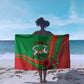 Burkina Faso Independence Day Sarong Coat Of Arms African Pattern