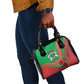 Burkina Faso Independence Day Shoulder Handbag Coat Of Arms African Pattern