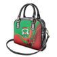 Burkina Faso Independence Day Shoulder Handbag Coat Of Arms African Pattern