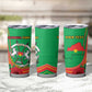Personalised Burkina Faso Independence Day Tumbler Cup Coat Of Arms African Pattern