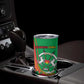 Personalised Burkina Faso Independence Day Tumbler Cup Coat Of Arms African Pattern