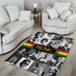 Black Music Month Legends Tribute Area Rug
