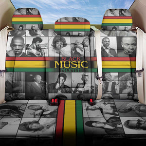 Black Music Month Legends Tribute Back Car Seat Cover