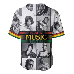 Black Music Month Legends Tribute Baseball Jersey