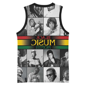 Black Music Month Legends Tribute Basketball Jersey - African Pride
