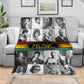 Black Music Month Legends Tribute Blanket