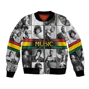 Black Music Month Legends Tribute Bomber Jacket