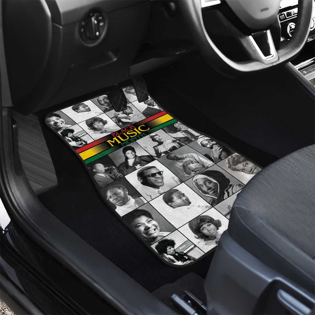 Black Music Month Legends Tribute Car Mats