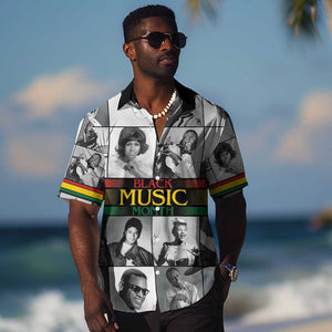 Black Music Month Legends Tribute Hawaiian Shirt