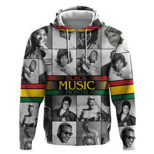 Black Music Month Legends Tribute Hoodie