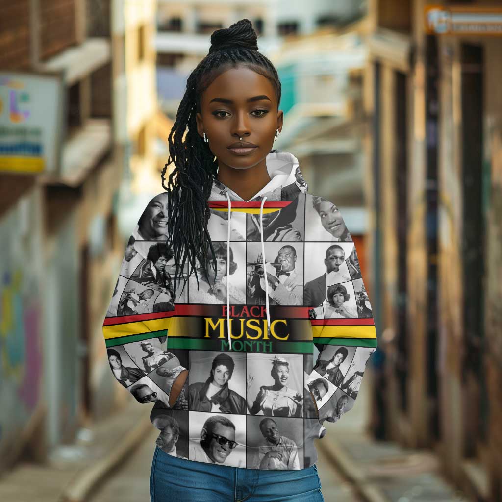 Black Music Month Legends Tribute Hoodie