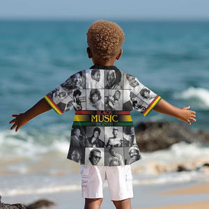 Black Music Month Legends Tribute Kid Hawaiian Shirt
