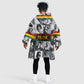 Black Music Month Legends Tribute Kid Wearable Blanket Hoodie