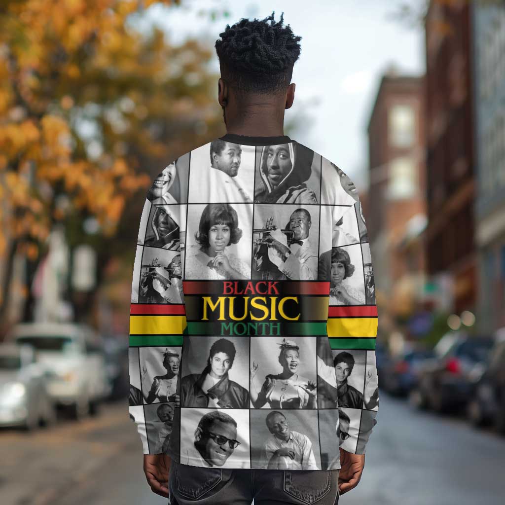 Black Music Month Legends Tribute Long Sleeve Shirt