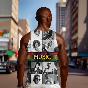 Black Music Month Legends Tribute Men Tank Top