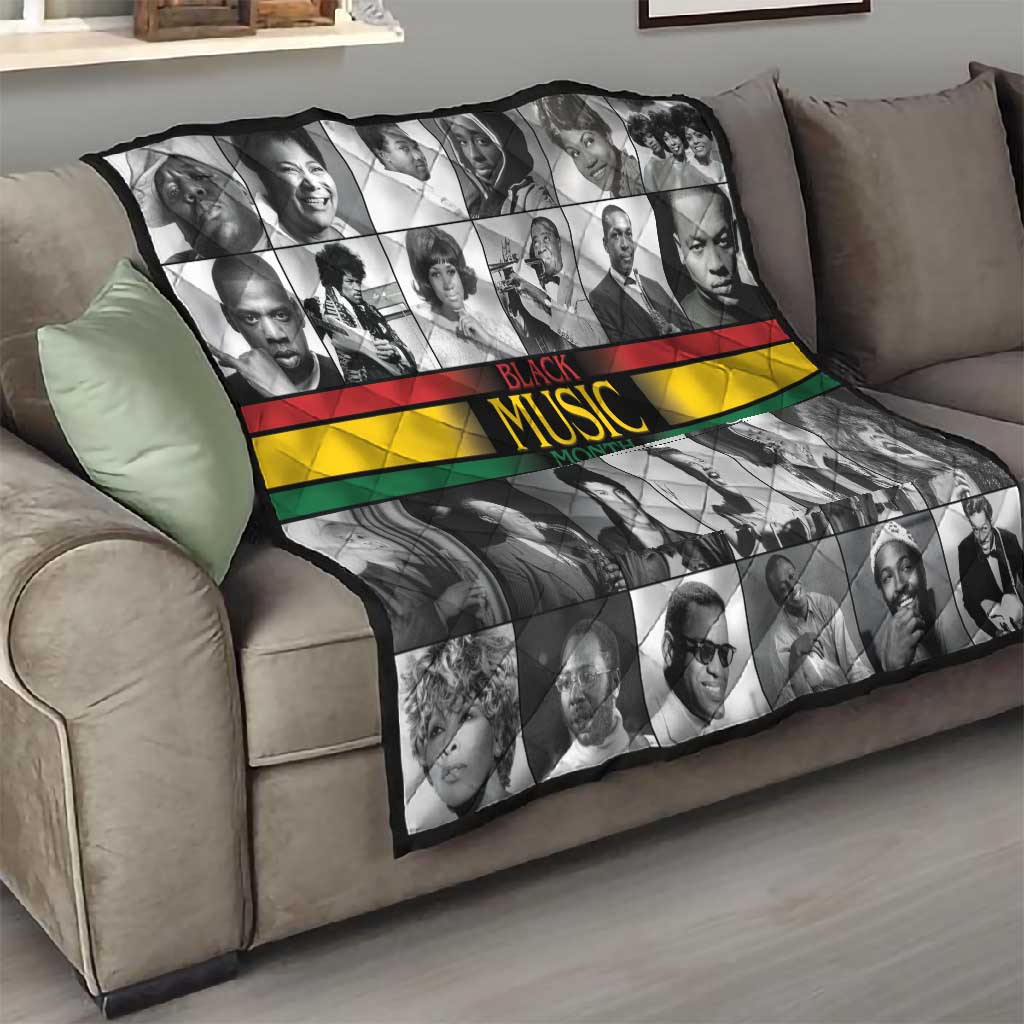 Black Music Month Legends Tribute Quilt