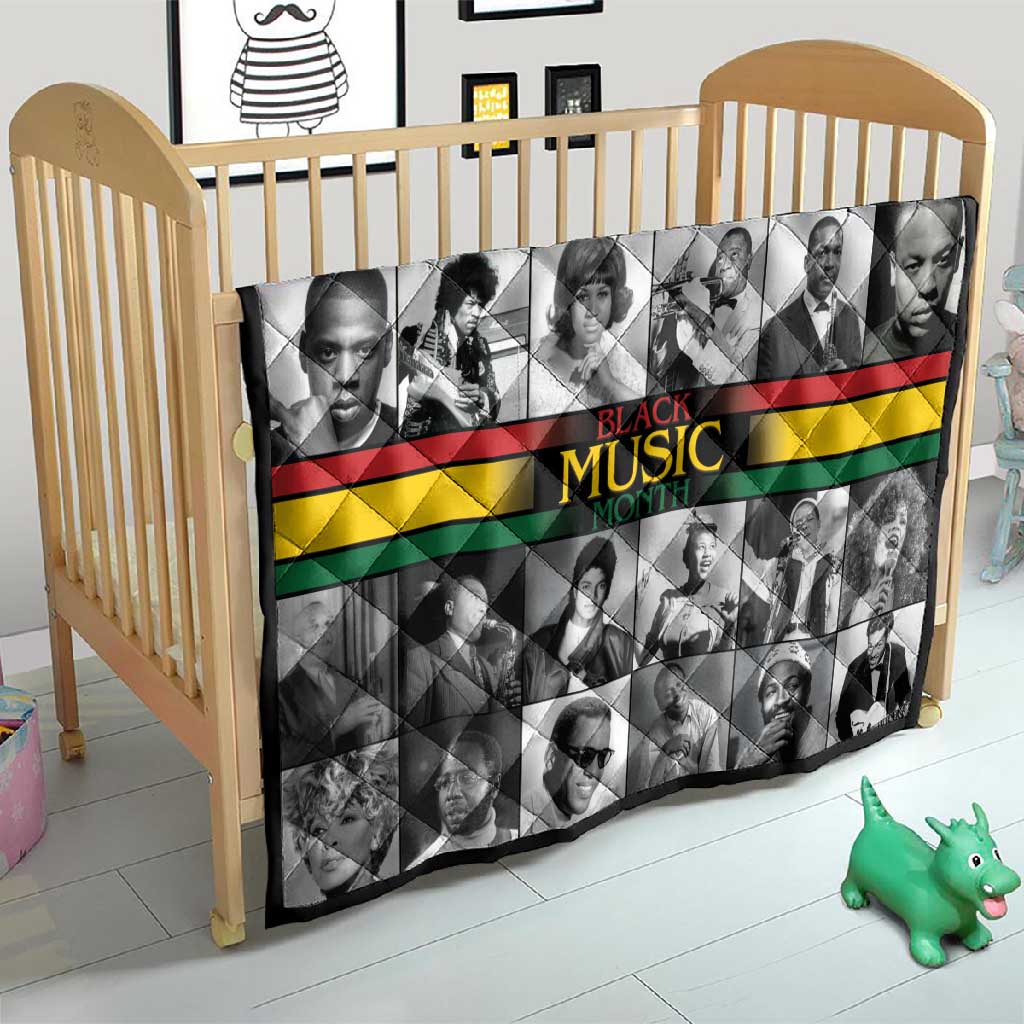 Black Music Month Legends Tribute Quilt