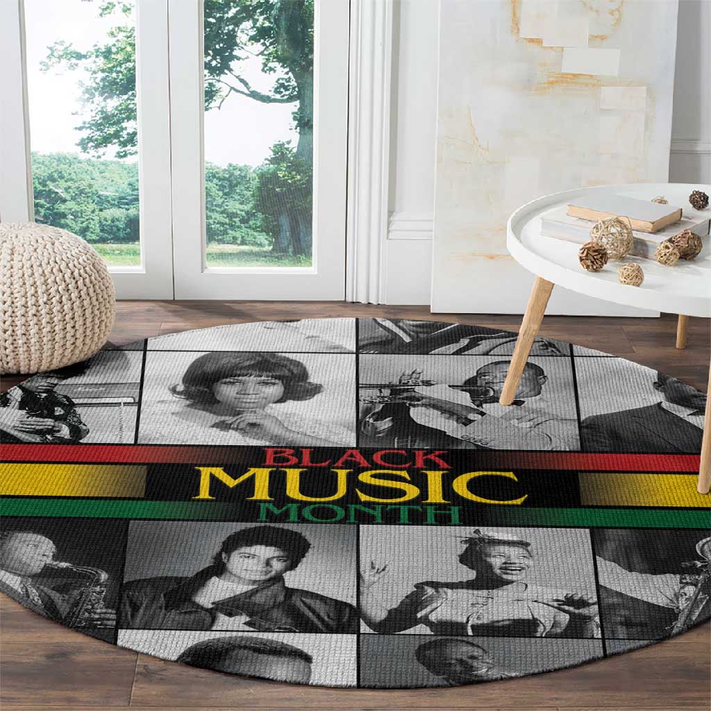 Black Music Month Legends Tribute Round Carpet