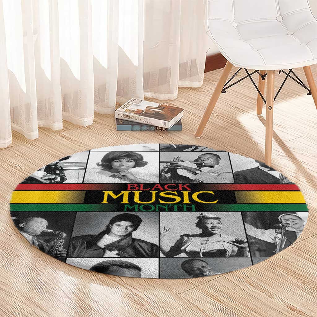 Black Music Month Legends Tribute Round Carpet