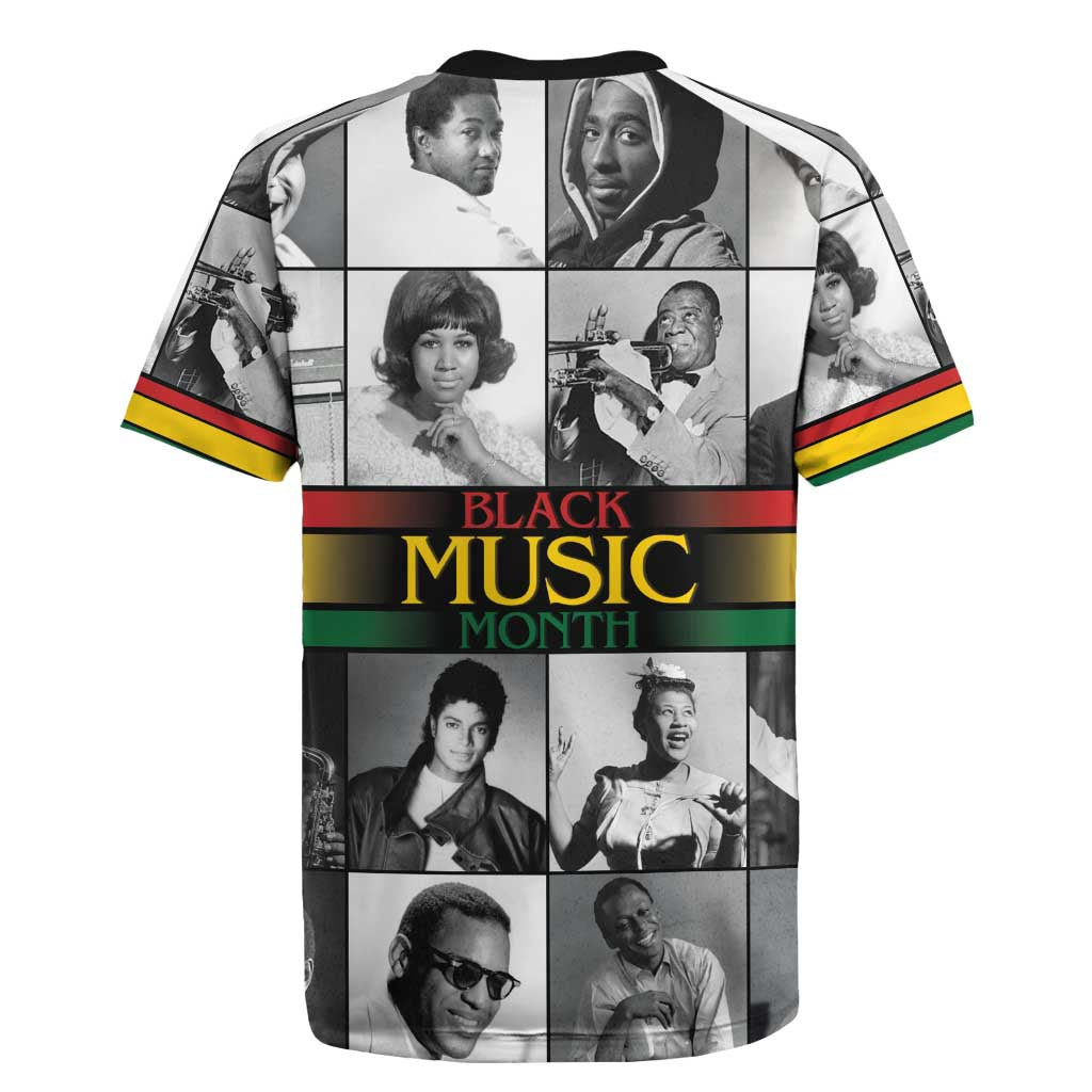Black Music Month Legends Tribute Rugby Jersey
