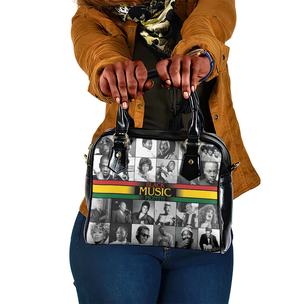 Black Music Month Legends Tribute Shoulder Handbag